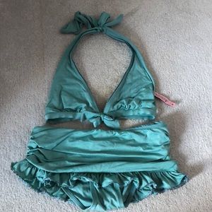 Juicy couture two piece swimsuit